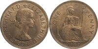 Großbritannien 1 Penny Elizabeth II. (1952-) - Kursmünze (1954-1970) -
