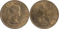 Großbritannien 1 Penny Elizabeth II. (1952-) - Kursmünze (1954-1970) -