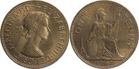 Großbritannien 1 Penny Elizabeth II. (1952-) - Kursmünze (1954-1970) -