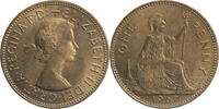 Großbritannien 1 Penny Elizabeth II. (1952-) - Kursmünze (1954-1970) -