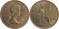 Großbritannien 1 Penny Elizabeth II. (1952-) - Kursmünze (1954-1970) -