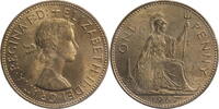 Großbritannien 1 Penny Elizabeth II. (1952-) - Kursmünze (1954-1970) -