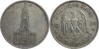Drittes Reich 5 Reichsmark Garnisonkirche o. Datum - Kursmünze (1934-1935) -