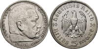 Drittes Reich 5 Reichsmark Hindenburg - Kursmünze (1935-1936) -