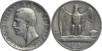 Italien 5 Lire 1927 R Vittorio Emanuele III. (1900-1946) ss 125.51 元 含税 ＋  125.51 元 运费