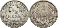 Kaiserreich 1/2 Mark Kursmünze (1905-1919) -