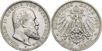 Kaiserreich, Württemberg 3 Mark Wilhelm II. (1891-1918) - Kursmünze (1908-1914) -