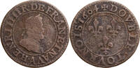 Frankreich Double Tournois Heinrich IV. (1589-1610) -