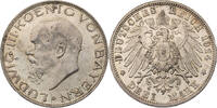 Kaiserreich, Bayern 3 Mark Ludwig III. (1913-1918) - Kursmünze -