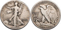 USA 1/2 Dollar Walking Liberty Half Dollar - Kursmünze (1916-1947) -