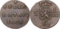 Niederländisch Indien 1 Duit (1/16 Gulden) Louis Napoléon (1806-1810) - Kursmünze (1802-1809) -