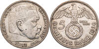Drittes Reich 5 Reichsmark 1936 E Hindenburg - Kursmünze (1936-1939) ss 209.18 元 含税 ＋  125.51 元 运费