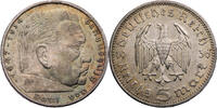 Drittes Reich 5 Reichsmark 1936 A Hindenburg - Kursmünze (1936-1939) ss/... 167.34 元 含税 ＋  125.51 元 运费