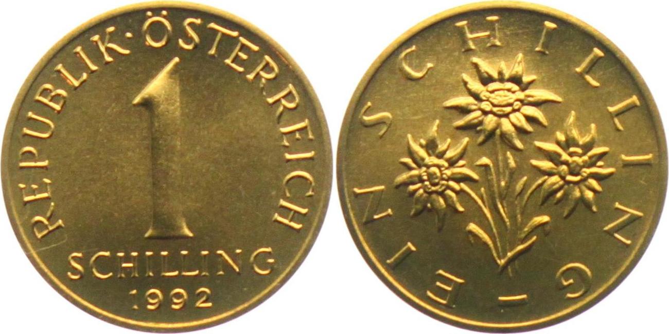 1 schilling 1992 00sterreich 2.