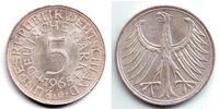 Deutschland 5 Mark 1965 G Silberadler f.st 108.36 元 含税 ＋  150.19 元 运费