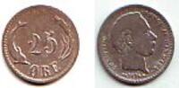 Dänemark 25 Öre Christian IX. (1863 - 1906) -