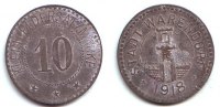 Warendorf 10 Pfennig Notgeld - Stadt Warendorf -