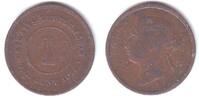 Straits Settlements 1 Cent Victoria (1837 - 1901) -