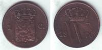 Niederlande 1 Cent Willem III. (1849 - 1890) -