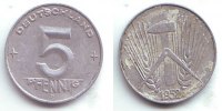 DDR 5 Pfennig 5 Pfennig -