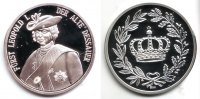 Deutschland Medaille Deutsche Geschichte - Fürsten und Könige - Fürst Leopold I. - mit Zertifikat -