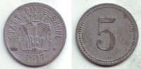Dinkelsbühl 5 Pfennig Notgeld der Stadt Dinkelsbühl - 5 Pfennig -