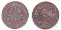 Aalen 5 Pfennig Notgeld der Stadtgemeinde Aalen - 5 Pfennig -