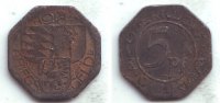 Oberndorf 5 Pfennig Notgeld der StadtOberndorf - 5 Pfennig -