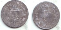 Kirchenlamitz 5 Pfennig Notgeld der Stadtgemeinde Kirchenlamitz - 5 Pfennig -