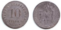 Aschaffenburg 10 Pfennig Notgeld der Stadt Aschaffenburg - 10 Pfennig -