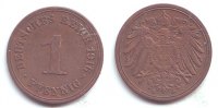 Kaiserreich 1 Pfennig 1 Pfennig - großer Adler -
