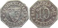 Wiesbaden 10 Pfennig Notgeld der Residenzstadt Wiesbaden - 10 Pfennig -