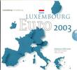 Luxemburg KMS - 1 Cent - 2 Euro Kursmünzsatz Luxemburg 2003 im Folder - Adolphe Brücke -