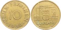Saarland 10 Franken Industrielandschaft -