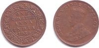 Indien 1/4 Anna George V. (1910 - 1936) -