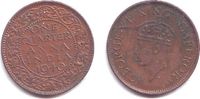 Indien 1/4 Anna 1940 George VI. (1936 - 1952) vz-st 41.42 元 含税 ＋  49.78 元 运费