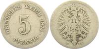 Kaiserreich 5 Pfennig 5 Pfennig - kleiner Adler -