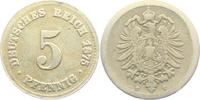 Kaiserreich 5 Pfennig 5 Pfennig - kleiner Adler -