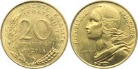 Frankreich 20 Centimes Ähre und Olivenblätter -