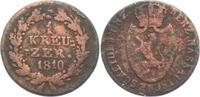 Nassau 1 Kreuzer Friedrich August & Friedrich Wilhelm (1806 - 1816) -