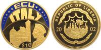 Liberia 10 Dollar 2002 Farb-Ecu-Münze - Italien - Dom von Florenz - mit ... 41.42 元 含税 ＋  49.78 元 运费
