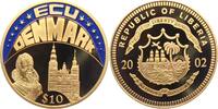 Liberia 10 Dollar 2002 Farb-Ecu-Münze - Dänemark - Schloss Rosenborg - m... 41.42 元 含税 ＋  49.78 元 运费