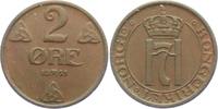 Norwegen 2 Öre Haakon VII. von Norwegen (1905 - 1957) -