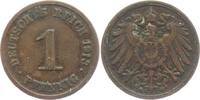 Kaiserreich 1 Pfennig 1913 G 1 Pfennig - großer Adler ss-vz 24.68 元 含税 ＋  49.78 元 运费