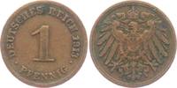 Kaiserreich 1 Pfennig 1913 D 1 Pfennig - großer Adler ss-vz 24.68 元 含税 ＋  49.78 元 运费