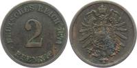Kaiserreich 2 Pfennig 2 Pfennig - kleiner Adler -