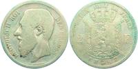 Belgien 2 Francs Leopold II. (1865 - 1909) -