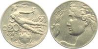 Italien 20 Centesimos Vittorio Emanuele III. (1900 - 1946) -