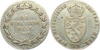 Nassau 20 Kreuzer Friedrich August und Friedrich Wilhelm (1803-1816) mit L unter der Schleife -