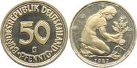 Deutschland - BRD 50 Pfennig 1987 G 50 Pfennig - OBH st 66.52 元 含税 ＋  49.78 元 运费